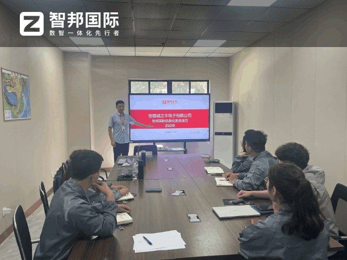 誠之豐電子簽約智邦國際，賦能企業現代化管理創新