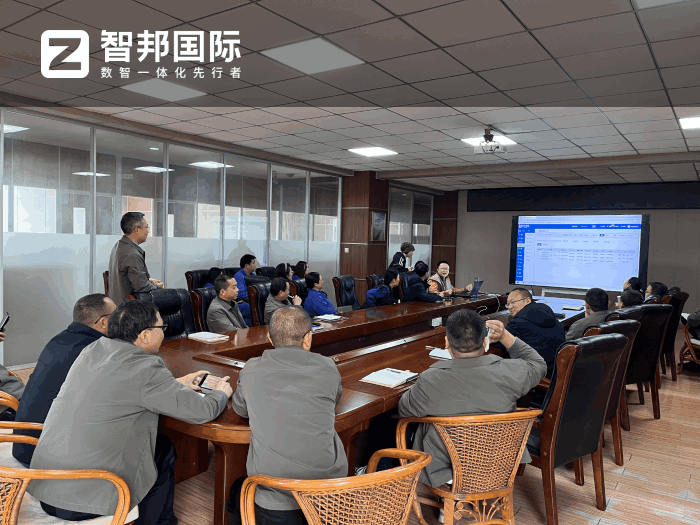 騰中筑路機械簽約智邦國際，全方位推進企業降本增效